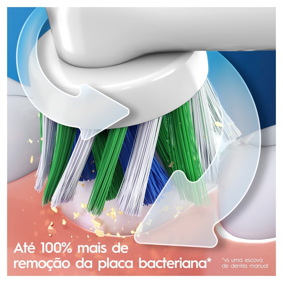Escova de Dentes Elétrica Oral-B Braun Vitality Pro - Roxo Roxo-4