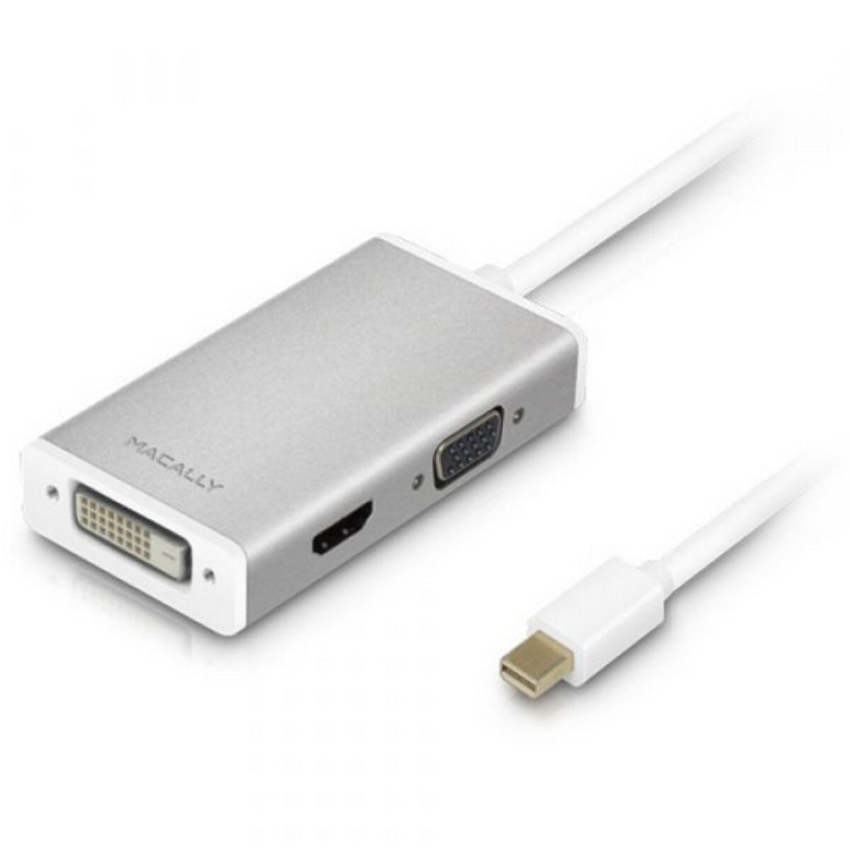 Adaptador Mini DP-DVI , HDMI , VGA 4K 1