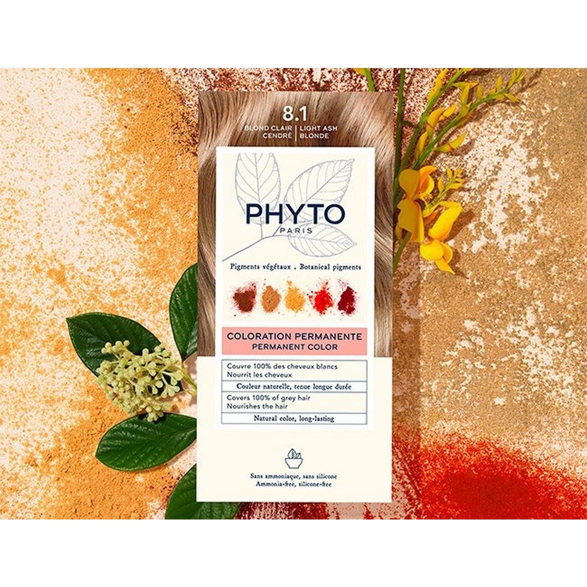 Phytocolor Coloração Permanente - 1 Kit Louro Claro Acinzentado-3