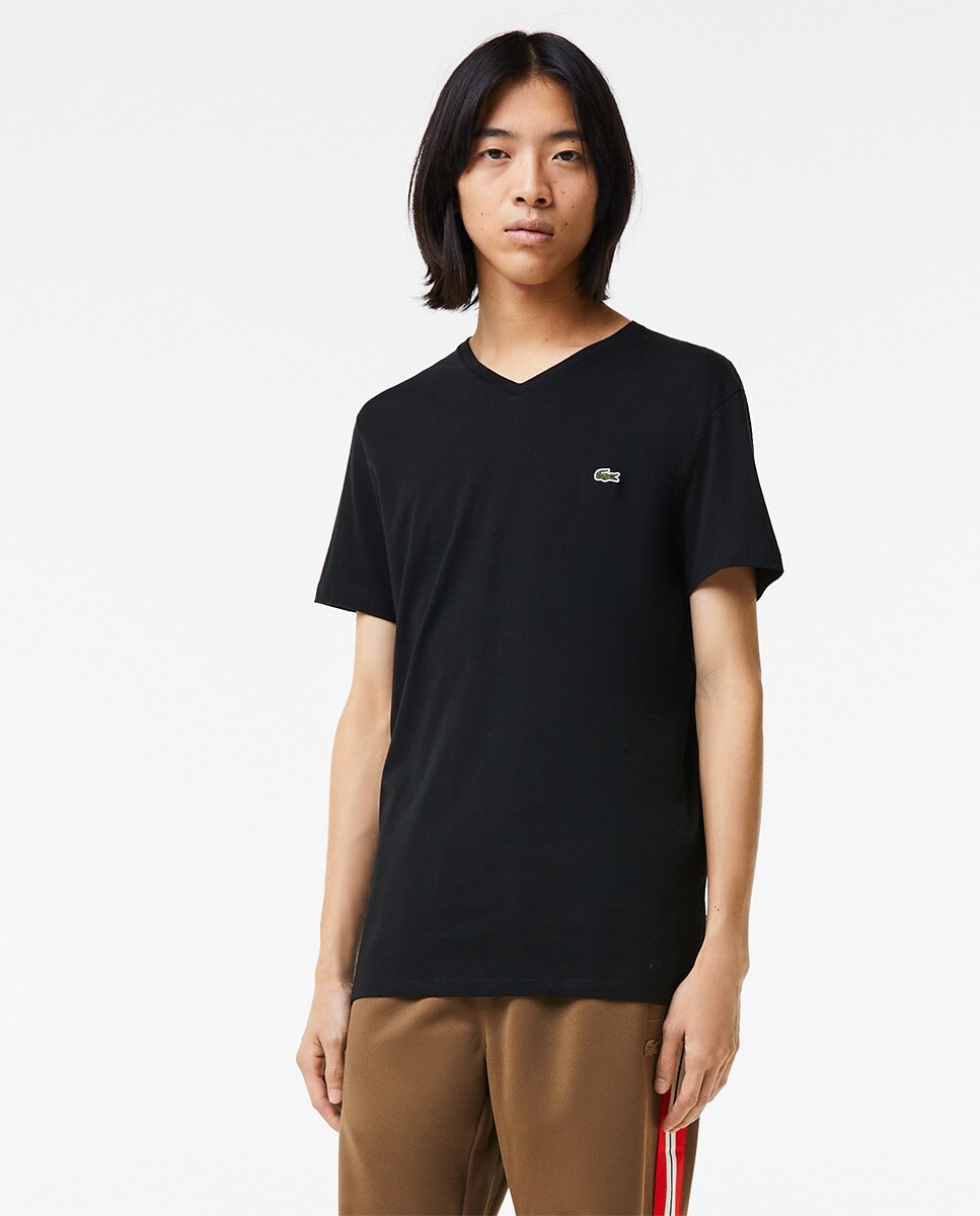 Tshirt col en V Pima