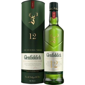 whisky escocés de malta 12 años botella 70 cl - Glenfiddich