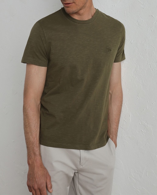 Imagen 0 de Camiseta de hombre lisa de manga corta