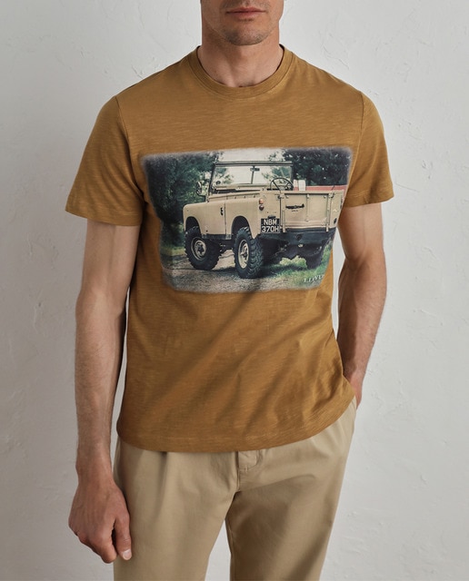 Imagen 0 de Camiseta de hombre estampada de manga corta