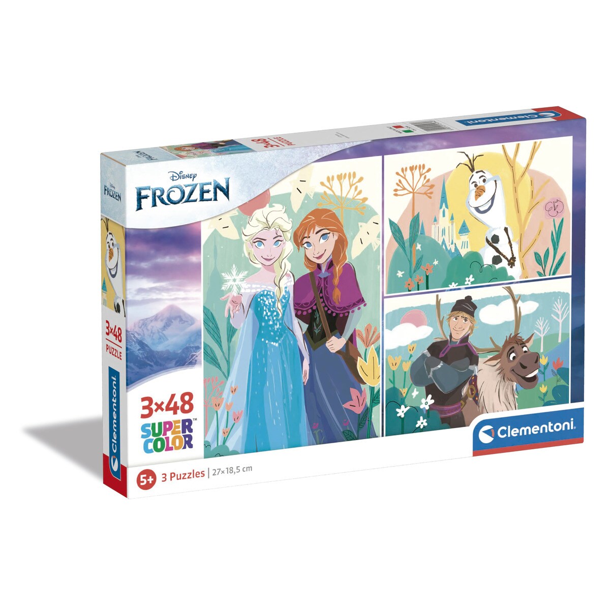 3 puzzles 48 piezas Clementoni · Clementoni · El Corte Inglés