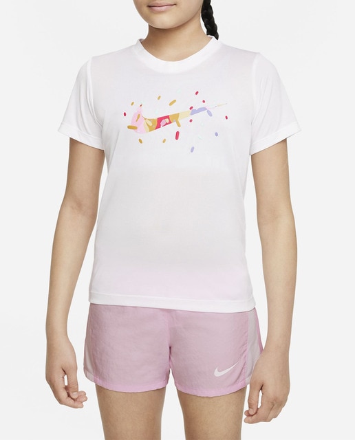 Imagen 0 de Camiseta infantil G nk df tee vneck lgd essntl+