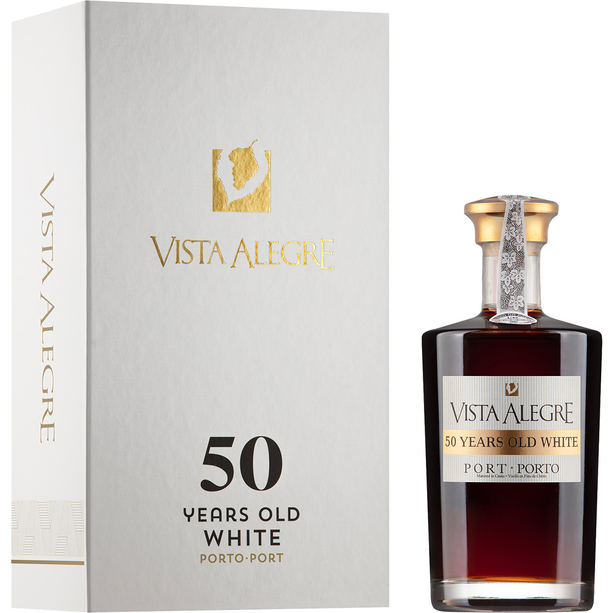 Vinho do Porto Old White 50 anos garrafa 50 cl