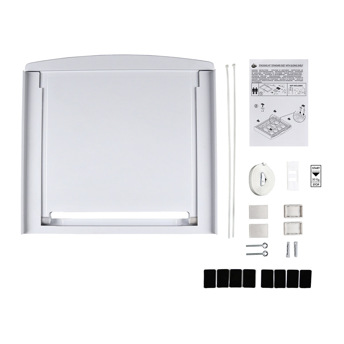 Imagen 0 de Accesorio Care + Protect WSK1110U, kit unión universal lavadoras secadoras