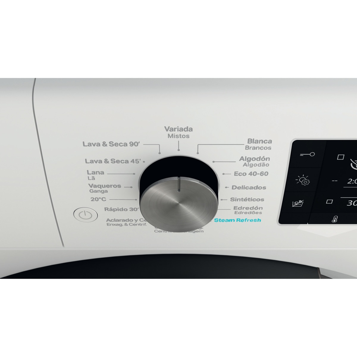 Lavadora secadora Whirlpool 10 kg /1.400 rpm - FFWDD 1074269 BV SPT Blanco-5