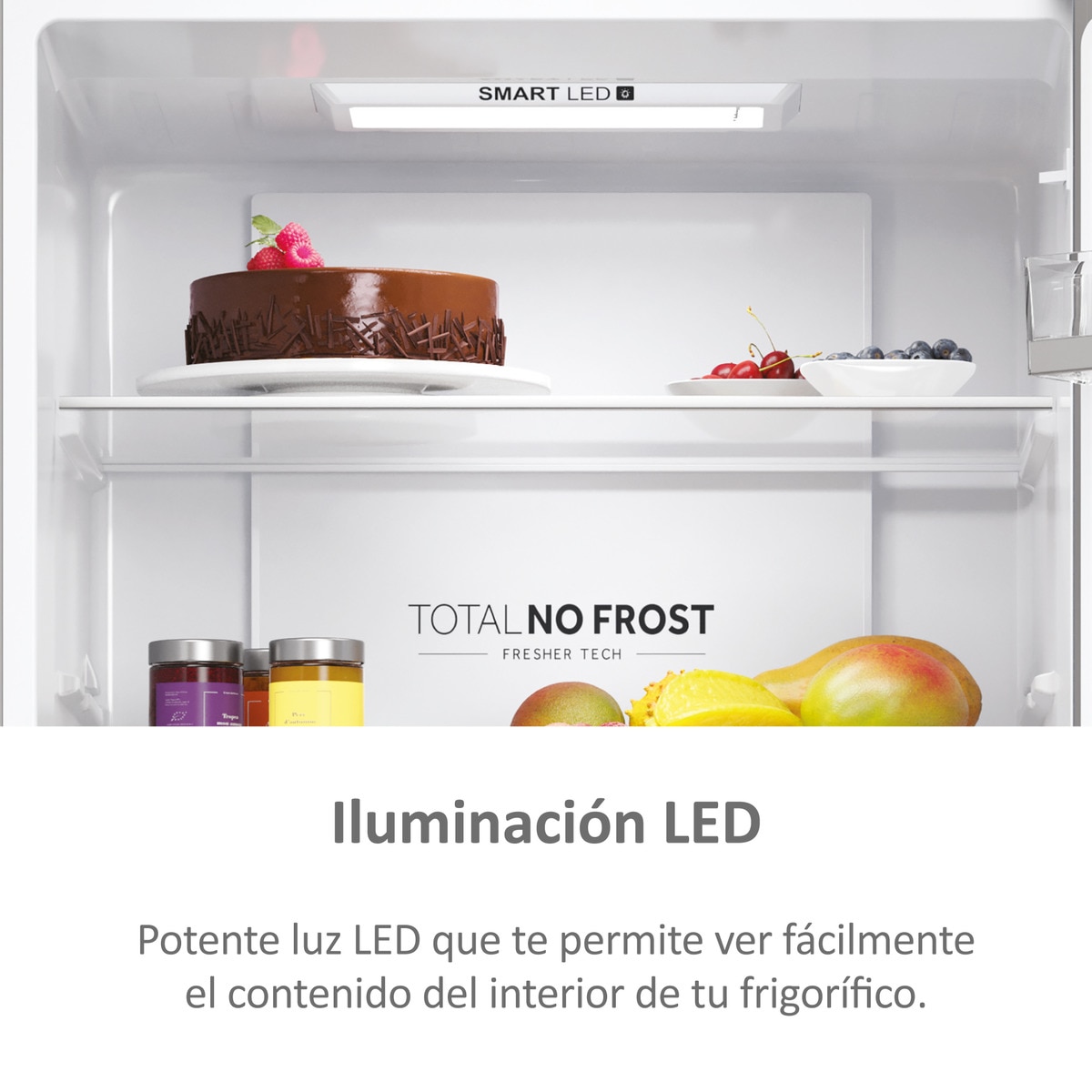 Frigorífico Combi Haier Total No Frost 3D 70 Series 5 - HTR5720ENMG Silver-10
