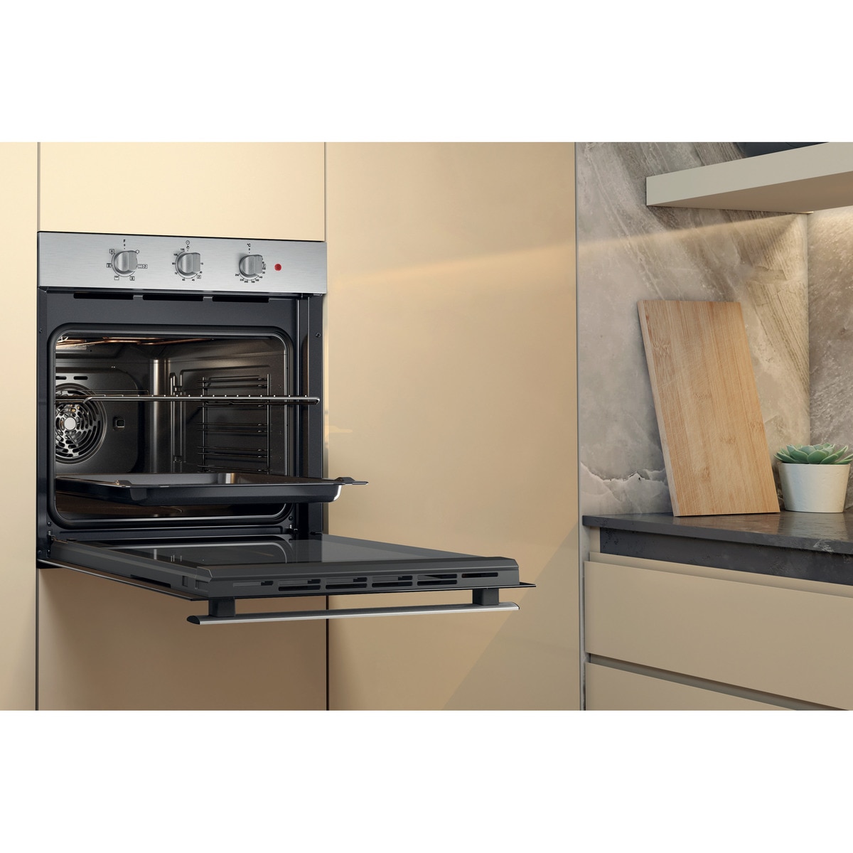Horno multifunción Whirlpool hidrolítico, SmartClean - OMR35HR0X, Inox-6