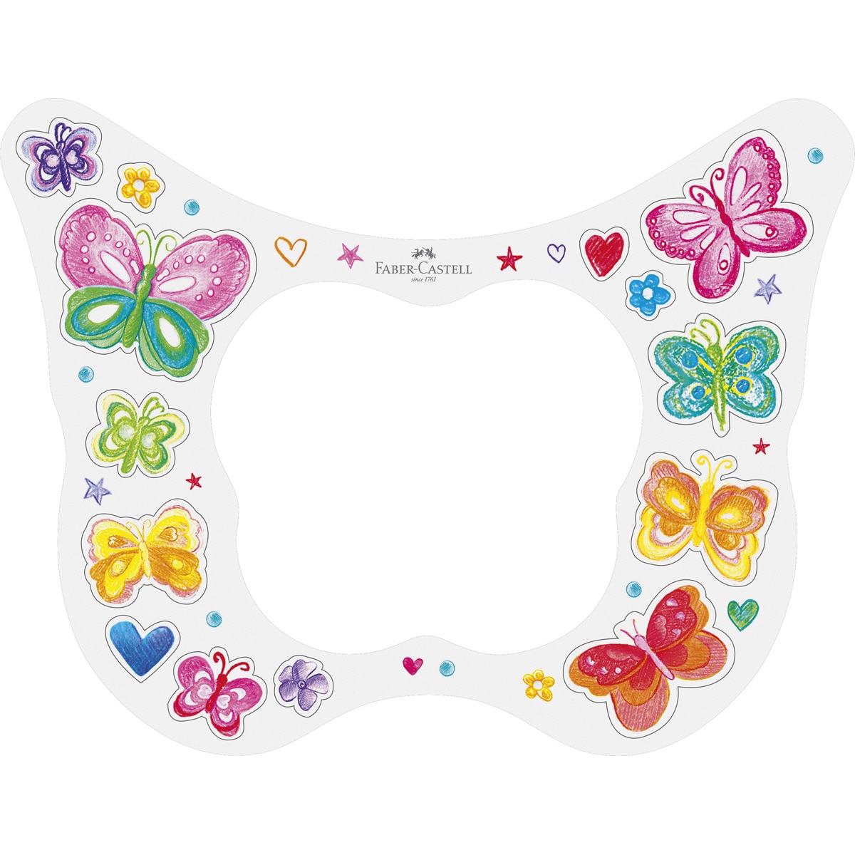 Caja de metal Mariposa con 20 lapiceros Sparkle Faber-Castell Multicolor-3