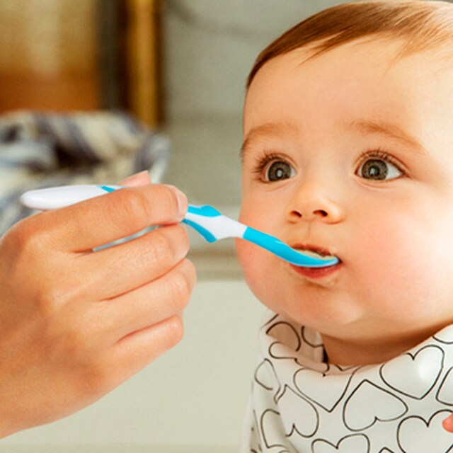 Imagen 0 de Juego de 6 Cucharas Munchkin con Punta Blanda multicolor