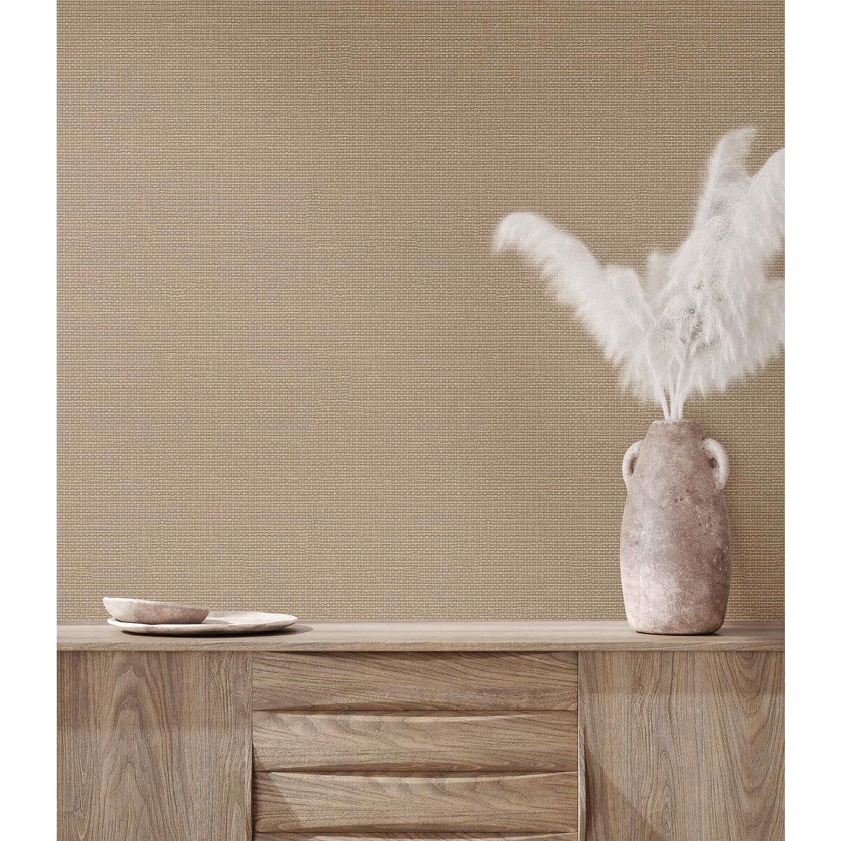 Papel Pintado Tecido Raffias+ Torrado-2