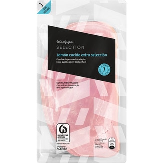 jamón cocido extra selección en lonchas envase 150 g - El Corte Ingles Selection