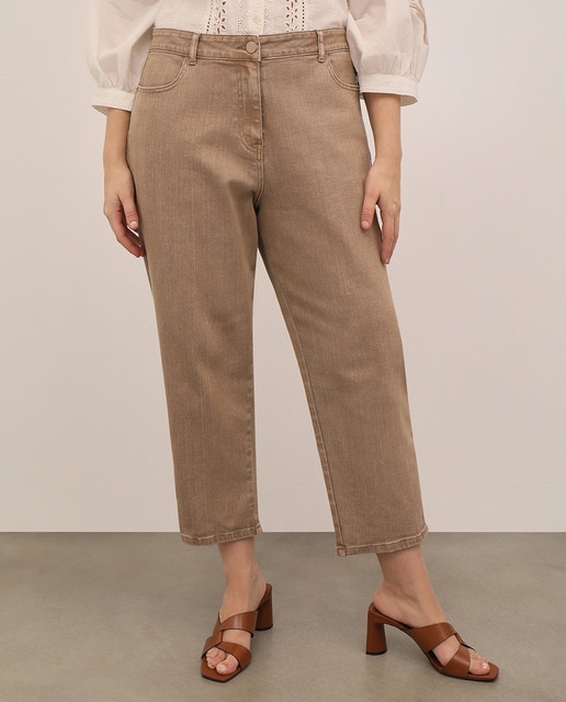 Imagen 0 de Pantalón largo relajado de mujer