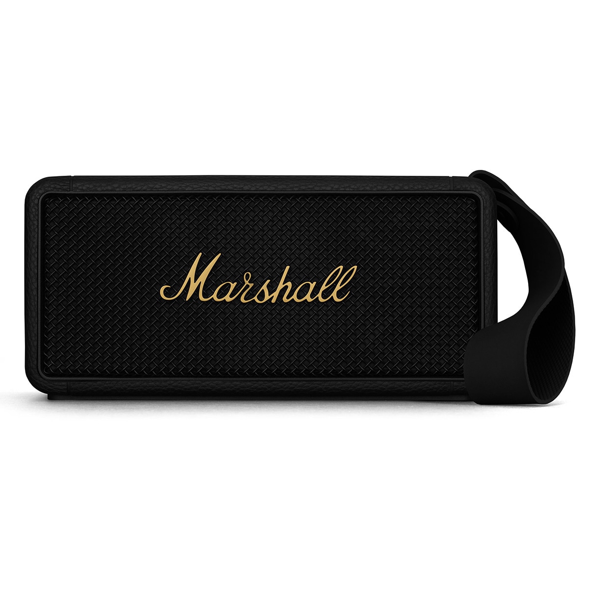 Coluna Portátil Bluetooth Marshall Middleton - Black & Brass Preto-2