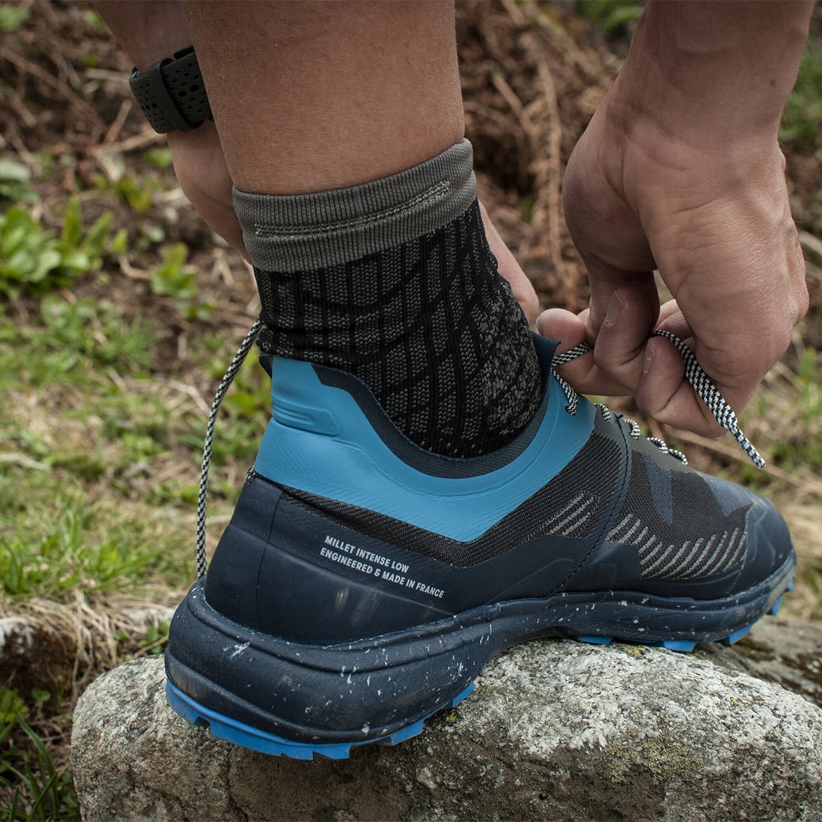 Sapatilhas de Trail Running Intense Azul-marinho-5