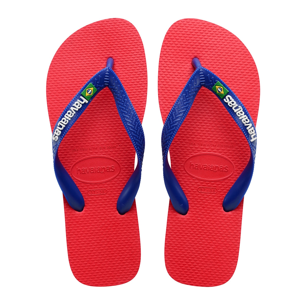 Imagem 0 de Chinelos unissexo Brasil Logo