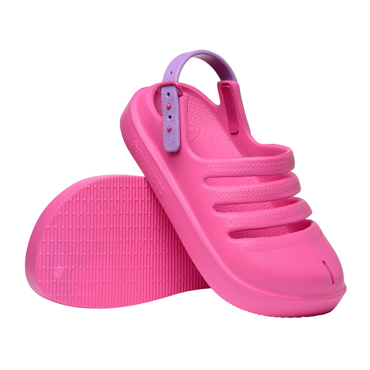 Socas de Criança Kids Clog Rosa-4