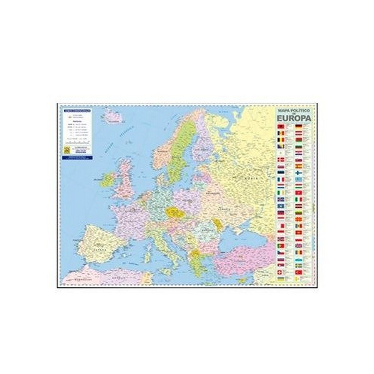Imagem 0 de Mapa Politico De Europa