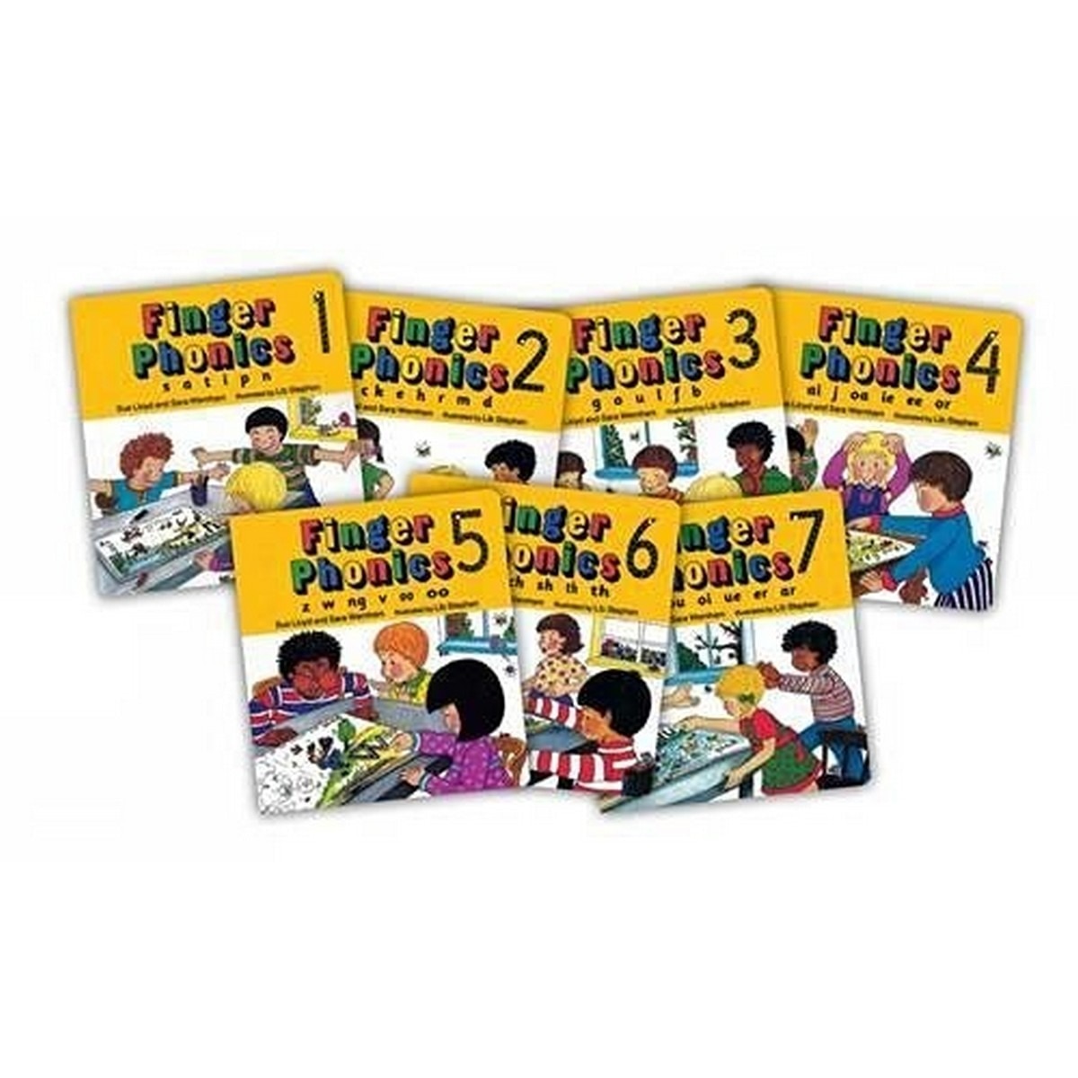 Imagem 0 de Finger Phonics Set Of Books 1-7