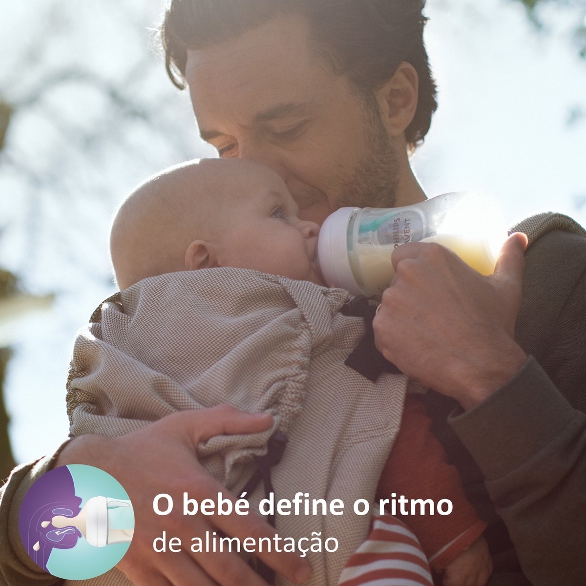 Pack Duplo de Biberões Natural Response Airfree - 125 ml Branco-4