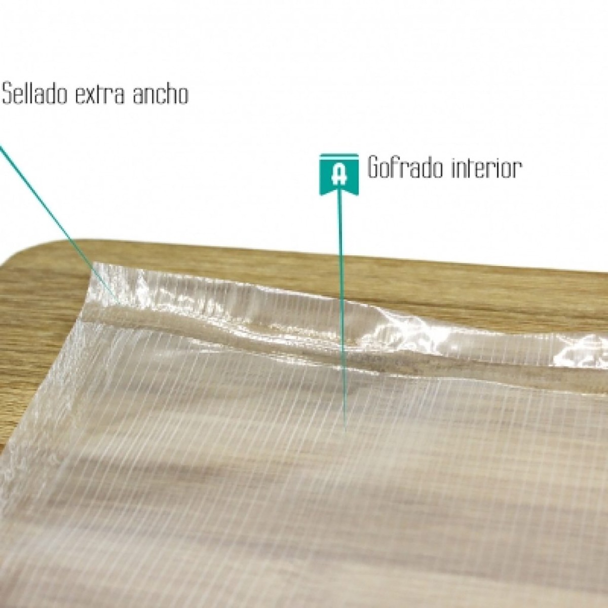 Pack de 2 rollos para envasar el vacío Alfa 3
