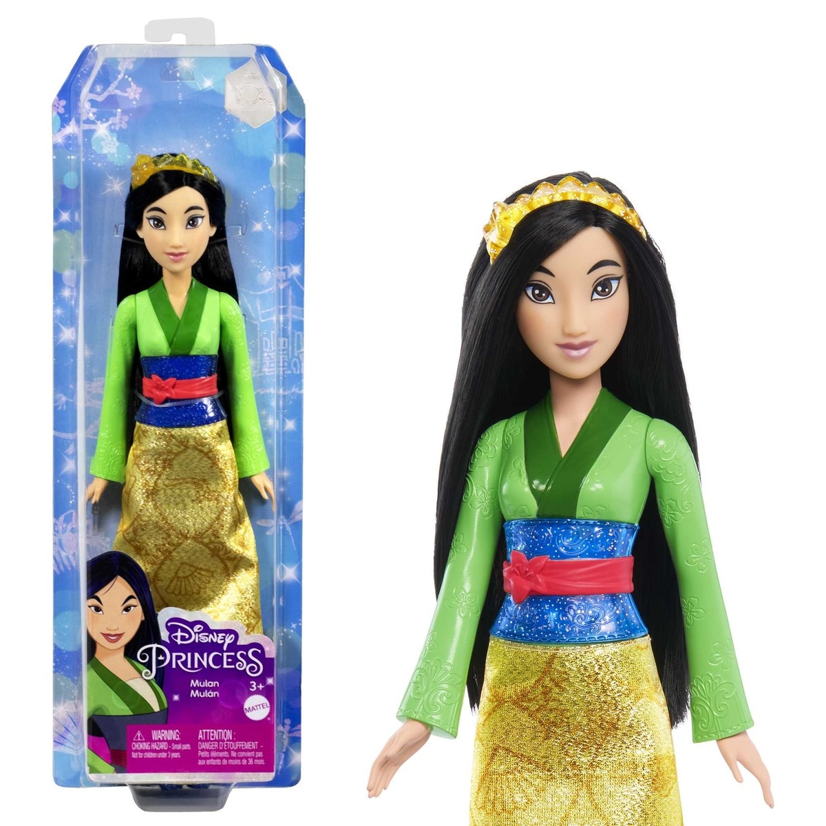 Muñeca Princesa Mulán Disney Princess 7