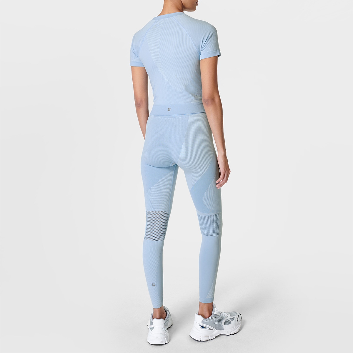 T-shirt de Mulher Infinite Seamless Azul-6