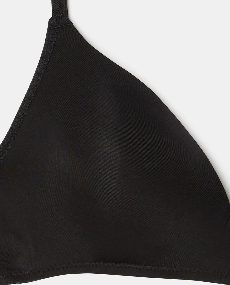 Sujetador preformaco copa c Negro-4