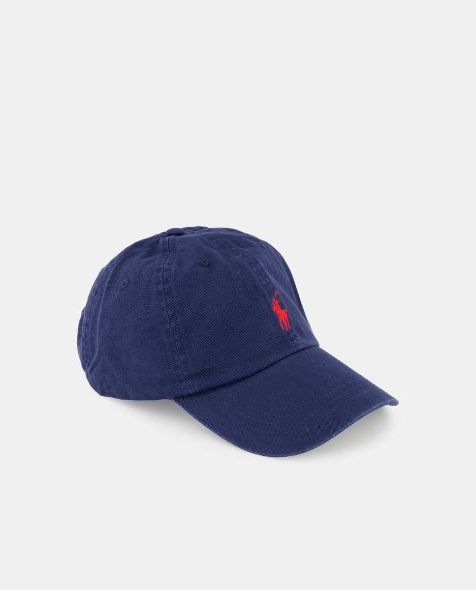 Boné com Logótipo Azul-marinho-1