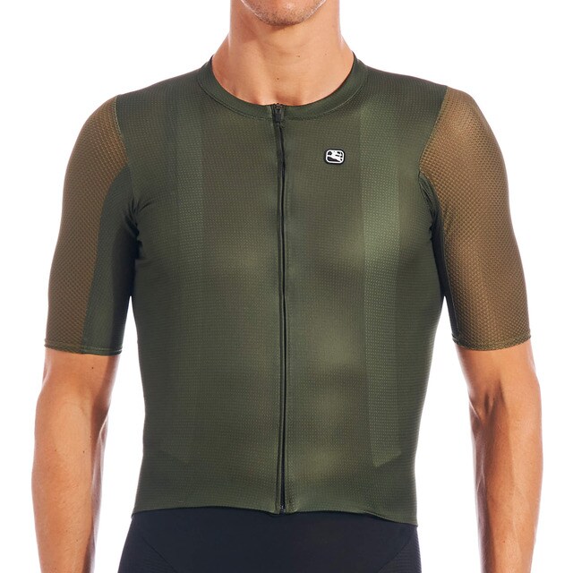 Maillot Cycliste Giordana – Deutsche Bank Once – Homme Taille XL – Gris – Fabriqué En Italie