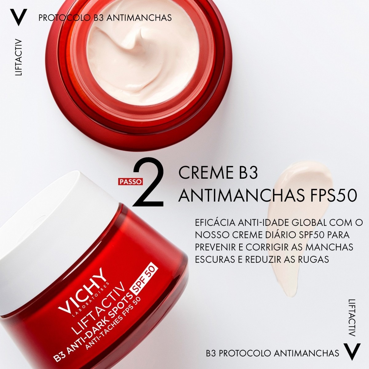 Creme de Dia Antimanchas Liftactiv B3 SPF 50 - 50 ml 7