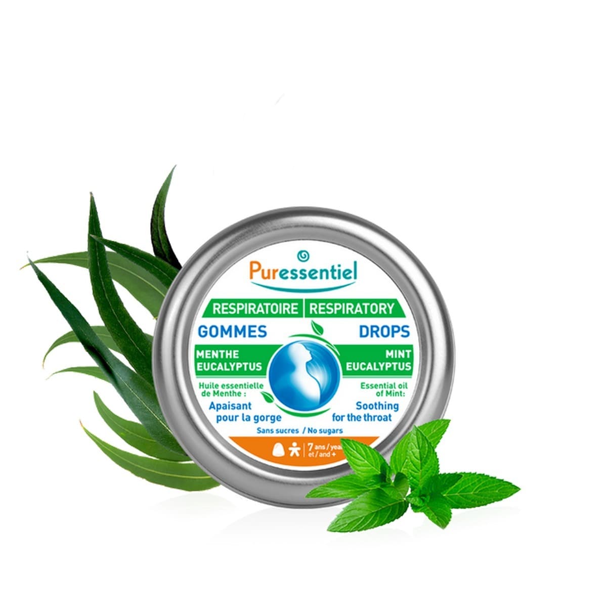 Gomas Hortelã-Eucalipto Alívio Respiratório - 45 g 1