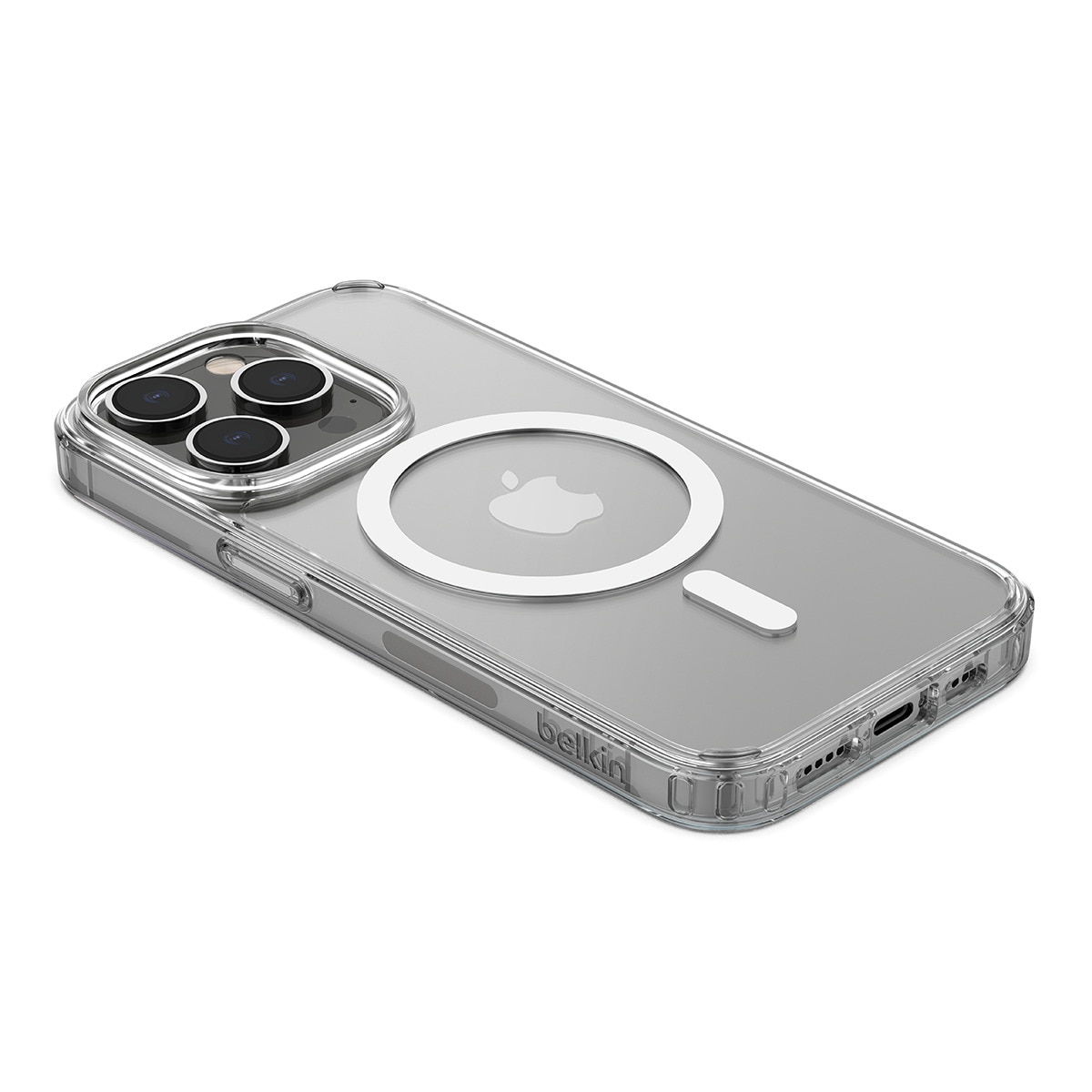 Funda transparente Belkin con MagSafe para iPhone14 Pro Transparente-6