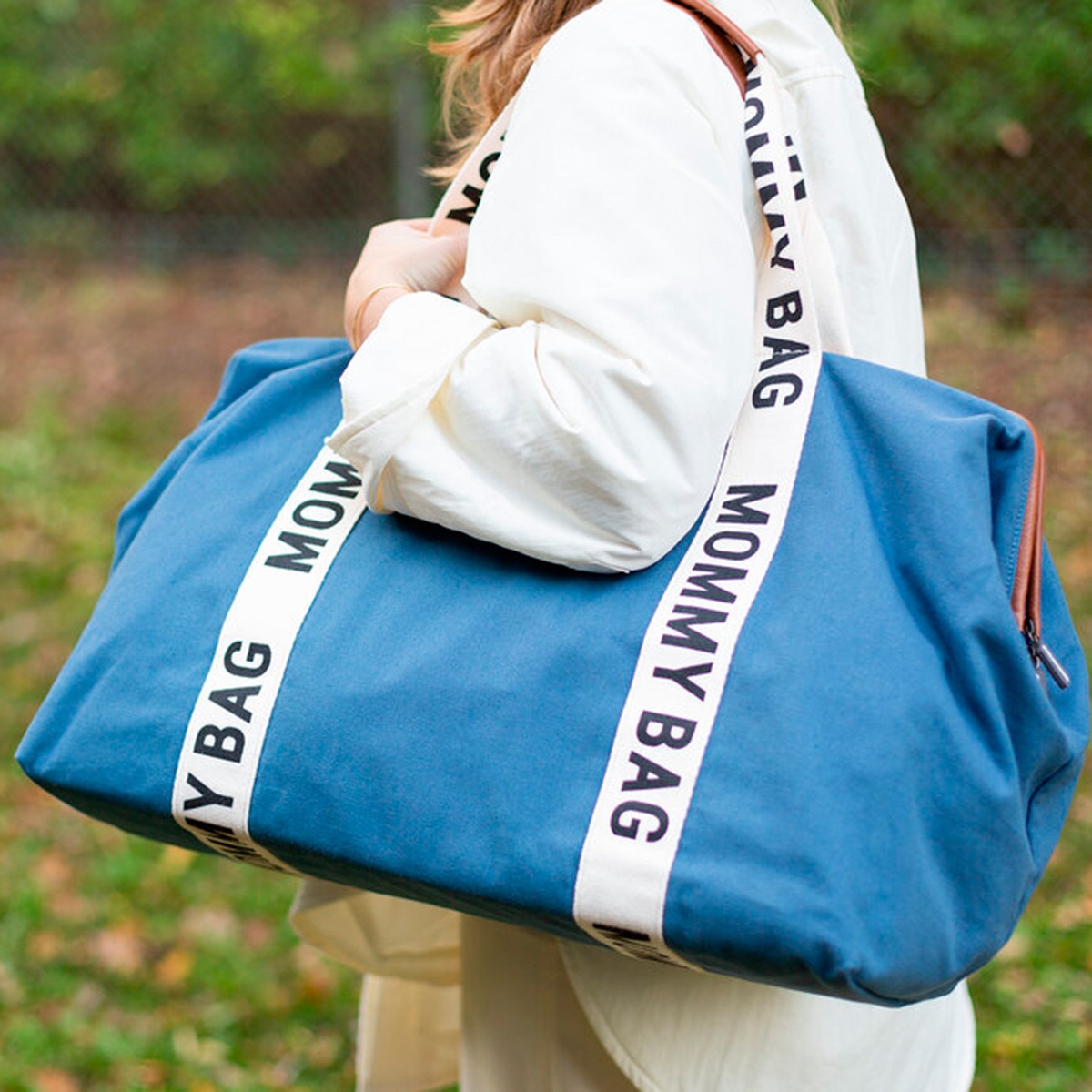 Saco de Maternidade Mommy Bag Signature Canvas Índigo-10