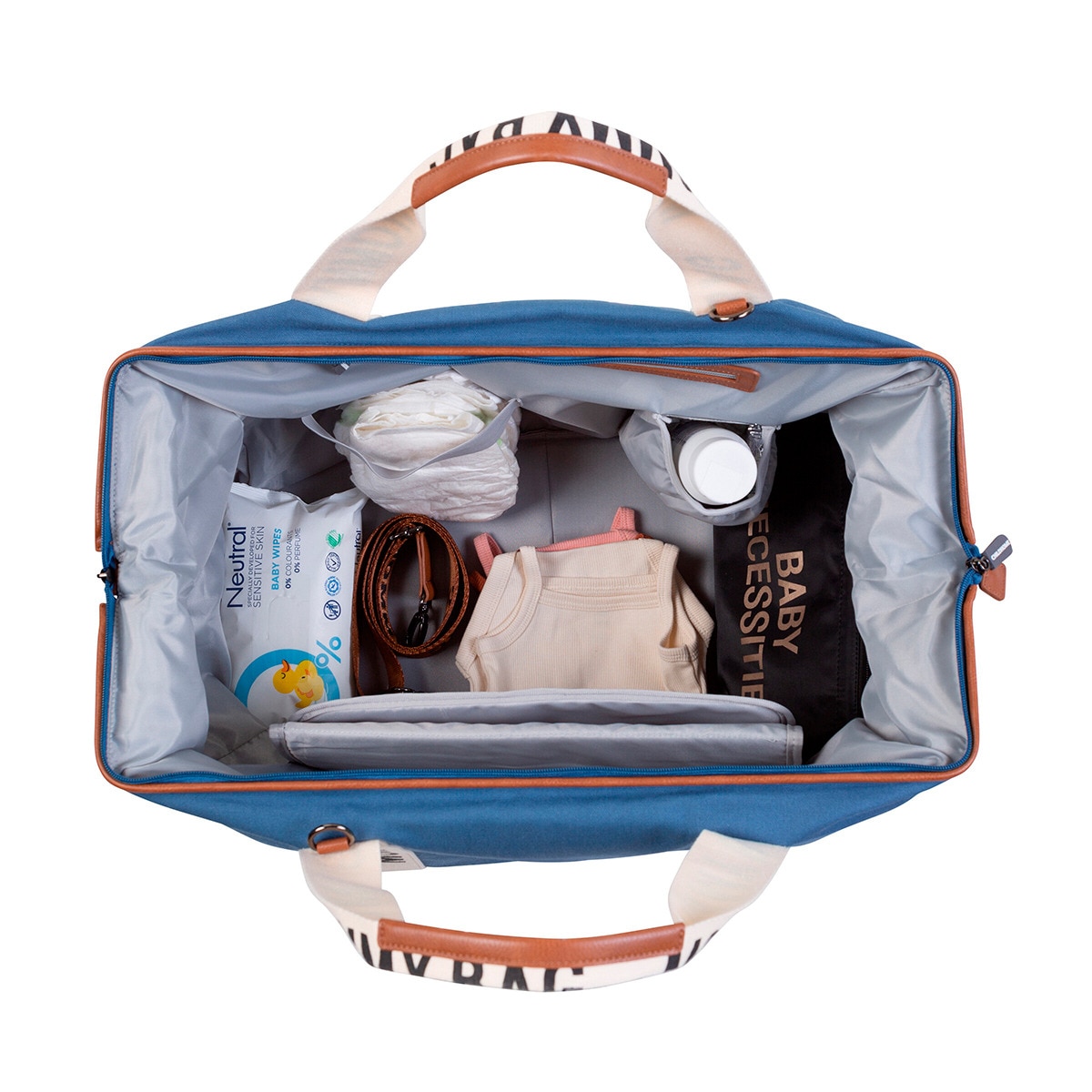 Saco de Maternidade Mommy Bag Signature Canvas Índigo-6