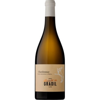 Vinho Branco Regional de Lisboa Chardonnay garrafa 75 cl - Quinta Do Gradil