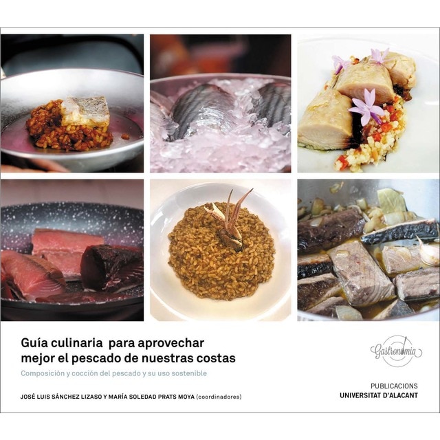 Imagem 0 de Guía culinaria para aprovechar mejor el pescado de nuestras costas: Composición y cocción del pescado y su uso sostenible(Tapa blanda)