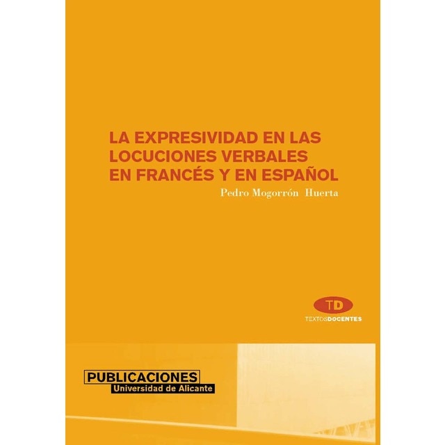 Imagem 0 de La Expresividad En Las Locuciones Verbales En Francés Y En Español