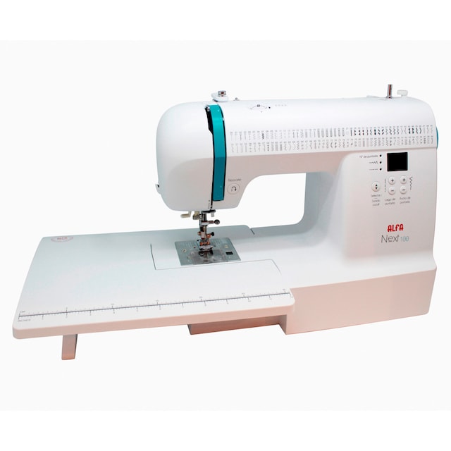 Imagen 0 de Máquina de coser Alfa Next 100 con mesa de extensión