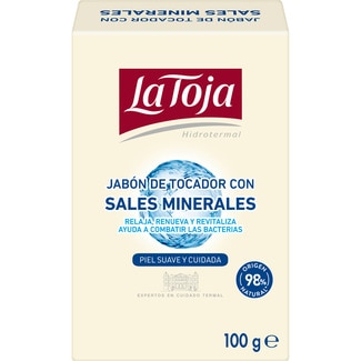 Hidrotermal jabón en pastilla con sales minerales pack 2 unidades 100 g - La Toja