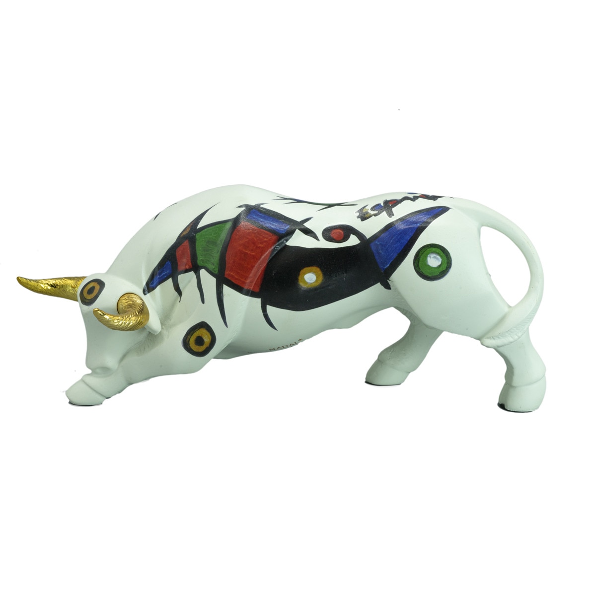 Figura Touro Mini - Branco n.º 4 1