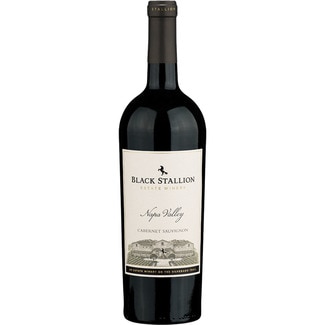 vino tinto cabernet Sauvignon Napa Valley de California botella 75 cl - Black Stallion