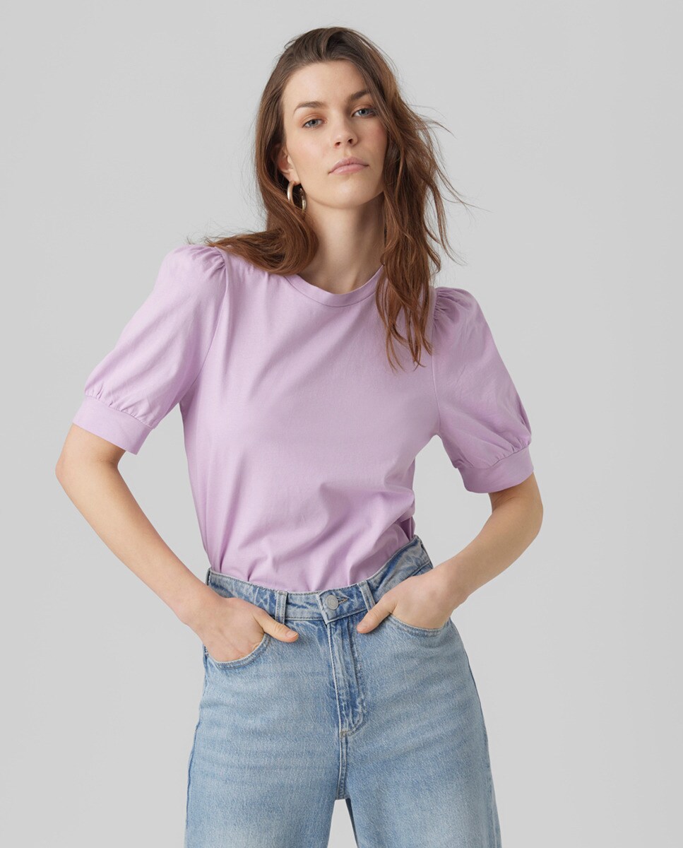 Tshirt basique à manches courtes