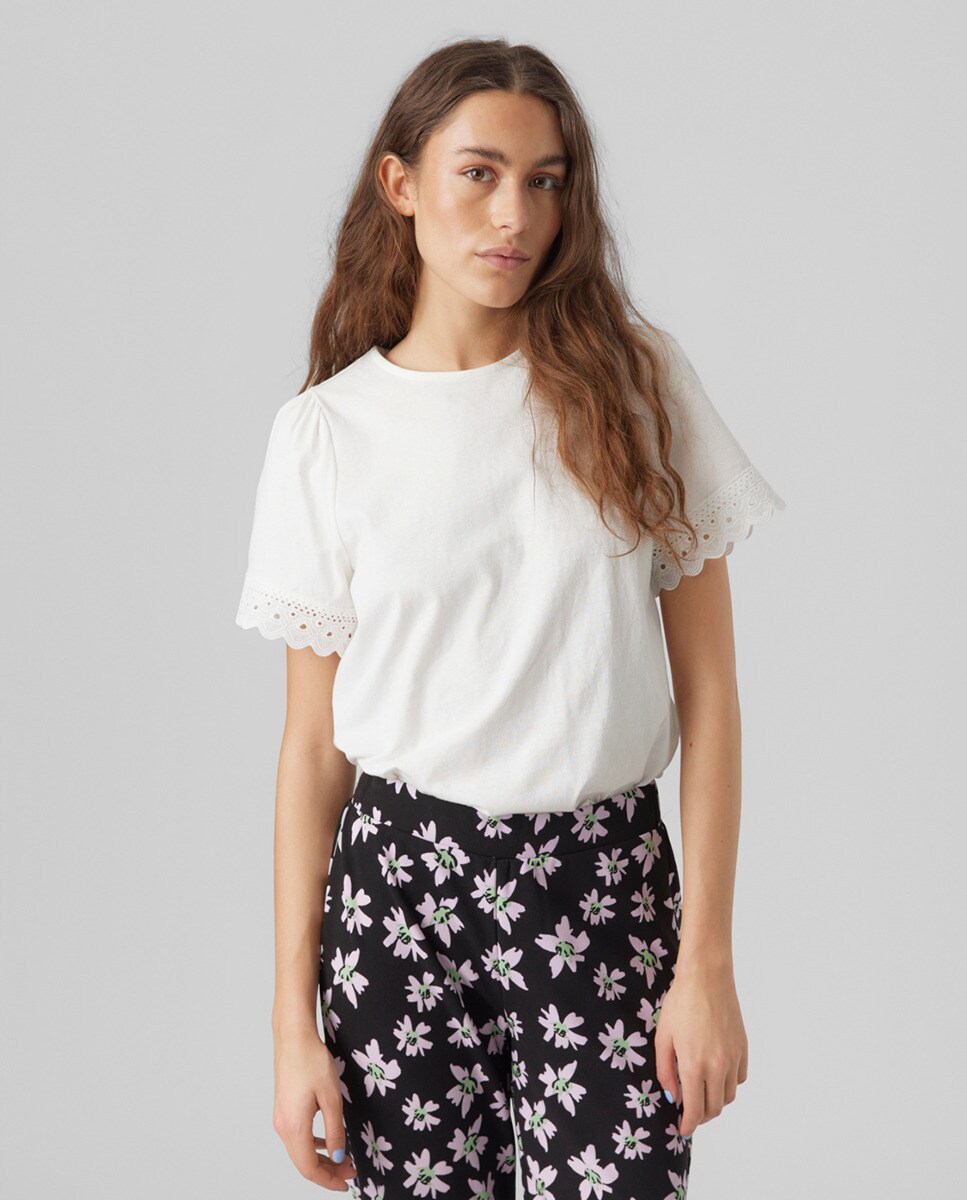 Tshirt droit manches courtes