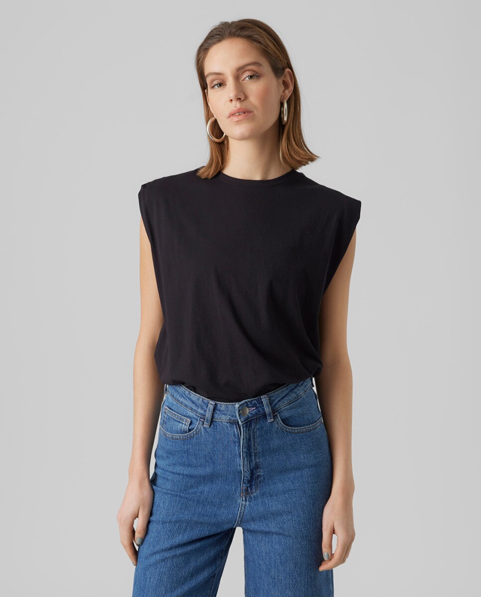 Tshirt droit sans manches