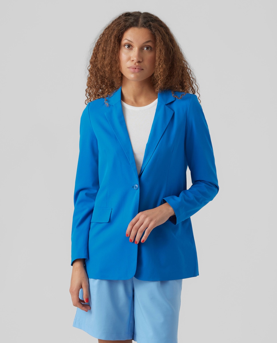 Blazer manches longues avec poches