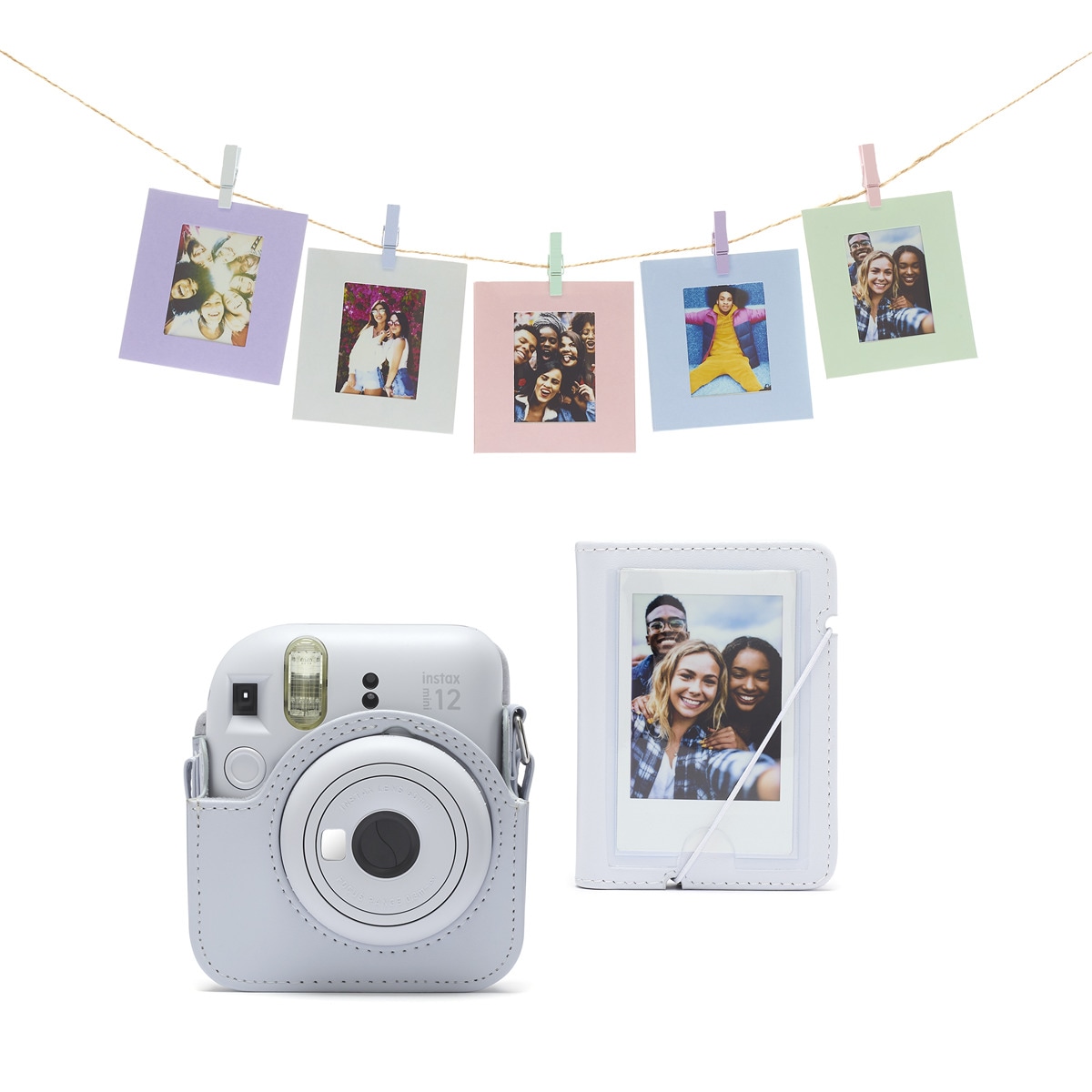 Kit de accesorios para instax mini 12 blanco 1