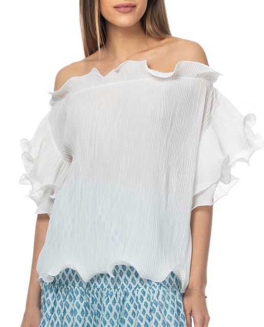 Imagen 0 de Top plisado